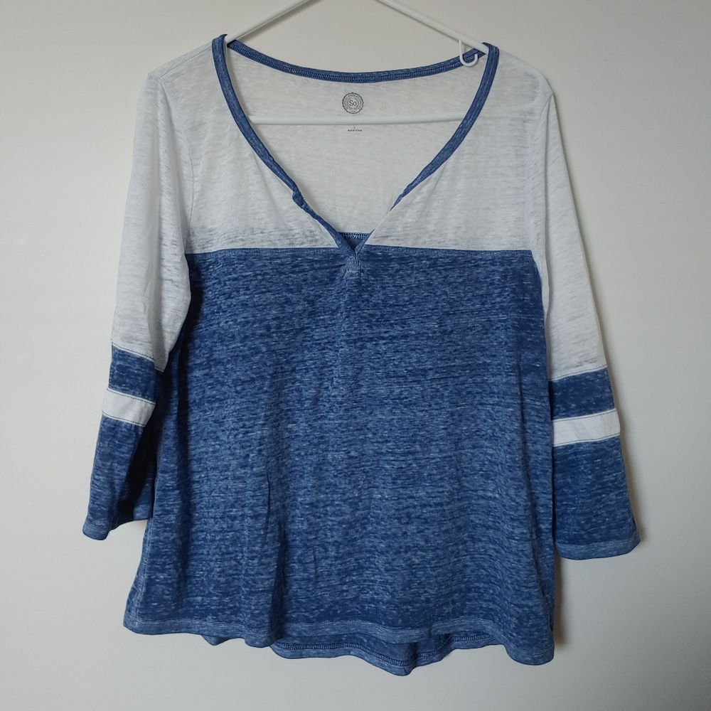 3/4 sleeve top